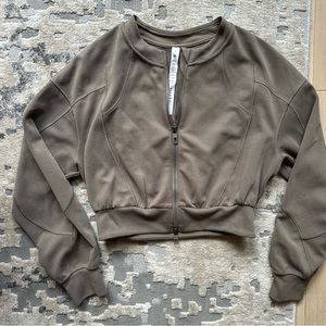 Lululemon Ribbed Softstreme Cropped Jacket